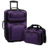 U.S. Traveler U.S. Traveler Rio 2-Piece Carry-On Luggage Set